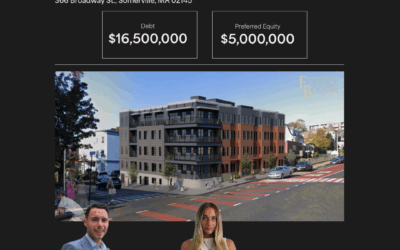 FinanceBoston Secures $21.5 Million in Capital for a Multifamily Development in Somerville